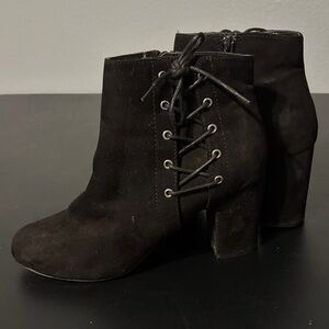 Black Booties, Size 9, by Jellypop